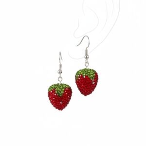 Strawberry Dangle Earrings